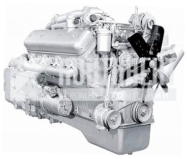 Фото: 238Д-1000186-31 Двигатель ЯМЗ-238Д без коробки передач и сцепления 31 комплектации