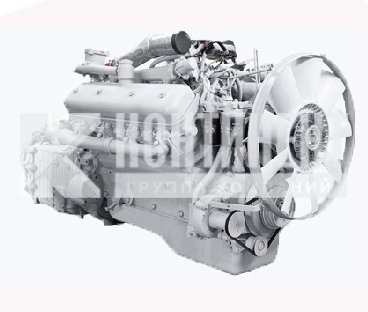 Фото: 6586.1000186 Двигатель ЯМЗ-6586 (420 л.с.) без коробки передач и сцепления основной комплектации