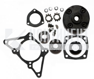 Фото: 236-1308004-10 Ремкомплект привода вентилятора (муфта, подшипник, фланец)