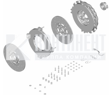 Фото: 236КТ-1600008 Комплект сцепления