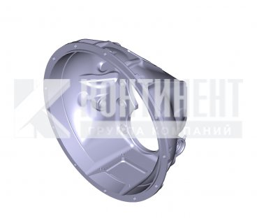 238-1601007-В КАРТЕР СЦЕПЛЕНИЯ С КРЫШКОЙ Фото: 238-1601007-В Картер сцепления с крышкой