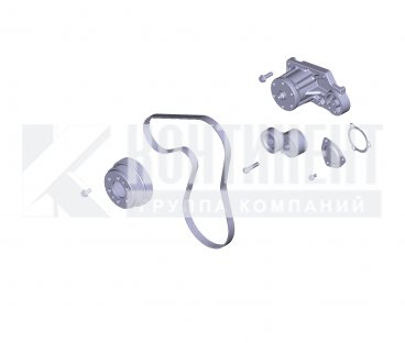 Фото: 5340.1308110-11 Натяжитель ремня привода вентилятора двигателя дв.534, 536