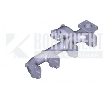 53403.1008022-20 Коллектор выпускной передний Фото: 53403.1008022-20 Коллектор выпускной передний