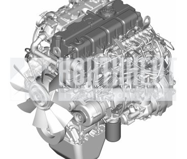 Фото: 53422.1000186 Двигатель ЯМЗ-53422 (Евро-4, 150 л.с.)