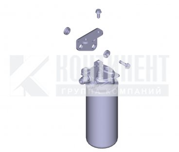 53423.1117010-10 Фильтр тонкой очистки топлива Фото: 53423.1117010-10 Фильтр тонкой очистки топлива