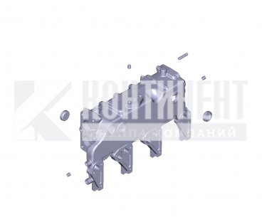 53445.1213102 Корпус радиатора отработавших газов Фото: 53445.1213102 Корпус радиатора отработавших газов