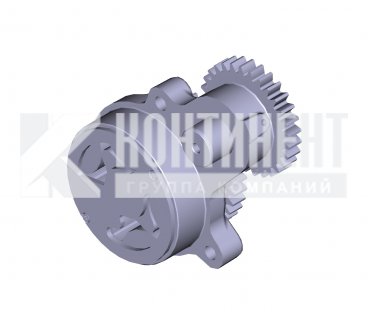 Фото: 536.1011014-01 Насос масляный МАЗ, УРАЛ ЯМЗ-536