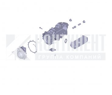 536.1307010-30 Насос водяной Фото: 536.1307010-30 Насос водяной ЯМЗ-534, ЯМЗ-536 CNG