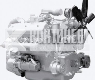 Фото: 236НД-1000188 Двигатель ЯМЗ-236НД-2 (Евро-1, 210 л.с.) без коробки передач и сцепления 2 комплектации