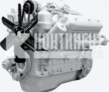 Фото: 236Б-1000153 Двигатель ЯМЗ-236Б-7 (Евро-0, 250 л.с.) без коробки передач со сцеплением 7 комплектации