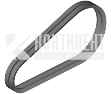 Фото: 8.9534 Комплект из 2-х ремней "SWR" XPZ662