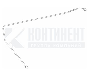 Фото: 850.1104384-01 Трубка отводящая топливного фильтра