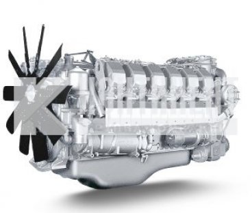 Фото: 8504.1000186-12 Двигатель ЯМЗ-8504.10-12 (Евро-0, 500 л.с.) без коробки передач и сцепления 12 комплектации