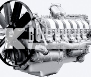 Фото: 8501.1000186 Двигатель ЯМЗ-8501 (Евро-0, 440 л.с.) без коробки передач и сцепления основной комплектации
