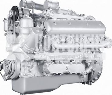 Фото: 7512.1000186-05 Двигатель ЯМЗ-7512 (360 л.с.) без коробки передач и сцепления 5 комплектации