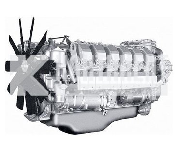 Фото: 8502.1000175-08 Двигатель ЯМЗ-8502.10-08 (Евро-0, 694 л.с.) без коробки передач и сцепления 8 комплектации