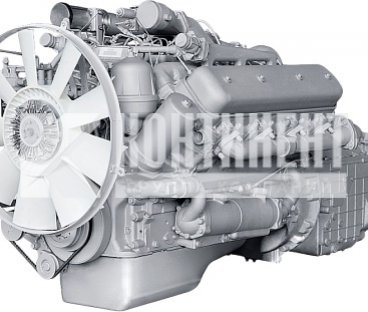 Фото: 7511.1000140-59 Двигатель ЯМЗ-7511.10 (400 л.с.) без коробки передач со сцеплением 59 комплектации