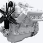 Фото: 236Д-1000149 Двигатель ЯМЗ-236Д-3 (175 л.с.) без коробки передач со сцеплением 3 комплектации