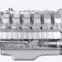 Фото: 8504.1000186-02 Двигатель ЯМЗ-8504 без коробки передач и сцепления 2 комплектации